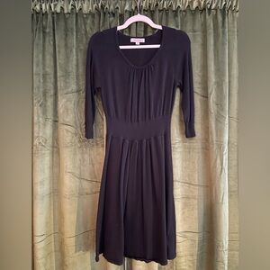 Tried and True Black Sweater Dress
